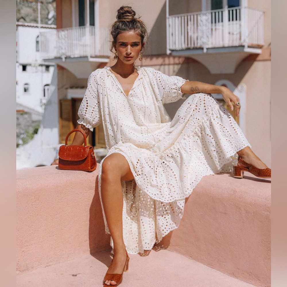 Spell & The Gypsy Collective Fairytale Anglaise Eyelet Gown